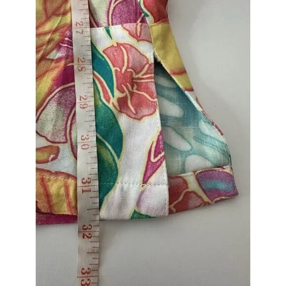 Maaji Joy Kaftan Cover Up Womens Small Sky Garden Beach Tropical‎ Outdoor New - Picture 12 of 13